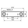  BLANDARFÄSTE MORA FIX PEX 15 160 CC RUSTIC