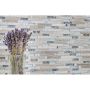 MOSAIK INTERLOCK CRYSTAL MIX VIT 30X30CM PRIS PER ARK