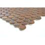 MOSAIK PENNY ROUND KOPPAR 30X30CM PRIS PER ARK