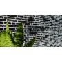 MOSAIK INTERLOCK CRYSTAL/STONE BLACK 298X305X8M PRIS PER ARK