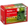 EXPANDERPLUGG FISCHER SX PLUS 6X30MM 90-PACK GRÖN 