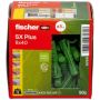 EXPANDERPLUGG FISCHER SX PLUS 8X40MM 90-PACK GRÖN 