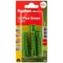 EXPANDERPLUGG FISCHER SX PLUS 12X60MM 6-PACK GRÖN 