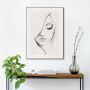 TAVLA REINDERS SLIM FRAME BLACK FEMALE 50X70CM