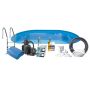 FAMILJEPOOL SWIM & FUN NEDGRÄVD SET OVAL 24420L 600X320X150M