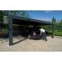 CARPORT GENUA ALLVIEW CUBUS DUBBEL 31,9M²