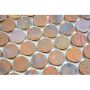 MOSAIK PENNY ROUND KOPPAR 30X30CM PRIS PER ARK