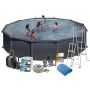 POOL SWIM & FUN BASIC 132 27798L Ø550CM 