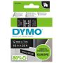 MÄRKBAND DYMO D1 POLYESTER 12MM 7M SVART