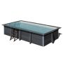 POOL SWIM & FUN COMPOSITE KIT 18000L 606X326CM 