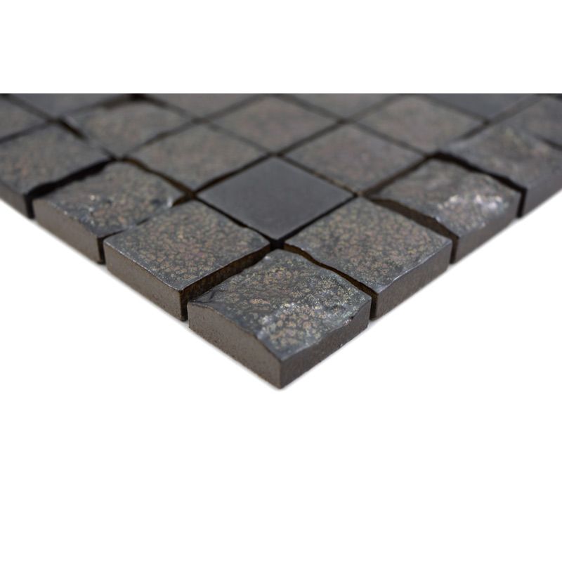 MOSAIK NIPPON SQUARE  SVART MATT 2  5X2  5  CM